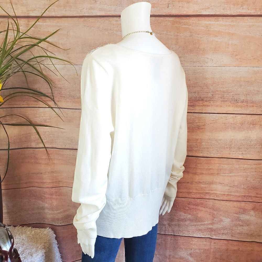 Lane Bryant pretty rhinestone embellished cardigan - Picture 4 of 7